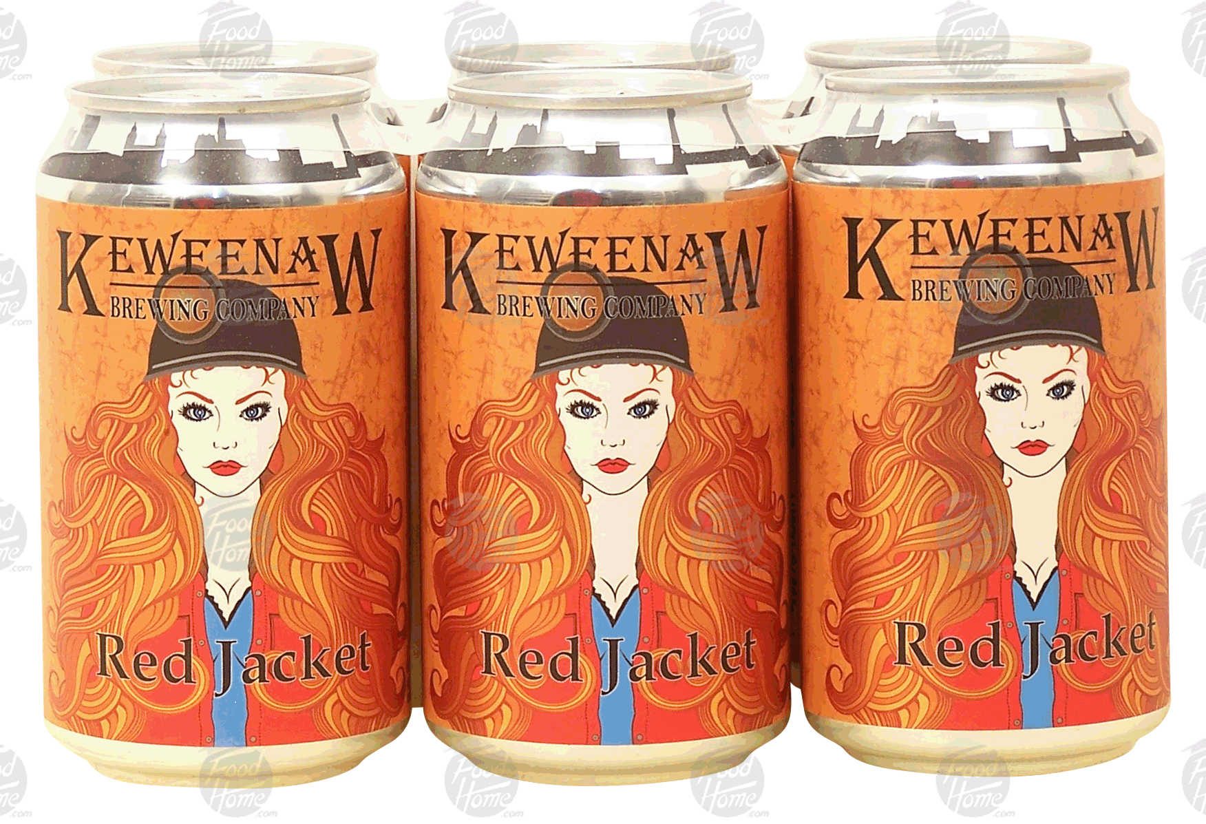 Keweenaw Brewing Company Red Jacket amber ale, 12-fl. oz. Full-Size Picture